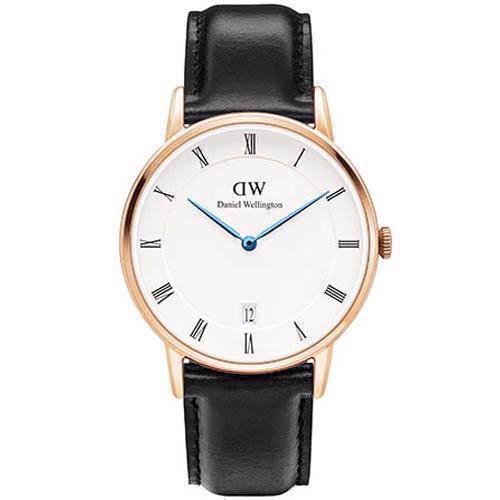 Image of rosa forgyldt Dapper Sheffield quartz Dame ur fra Daniel Wellington